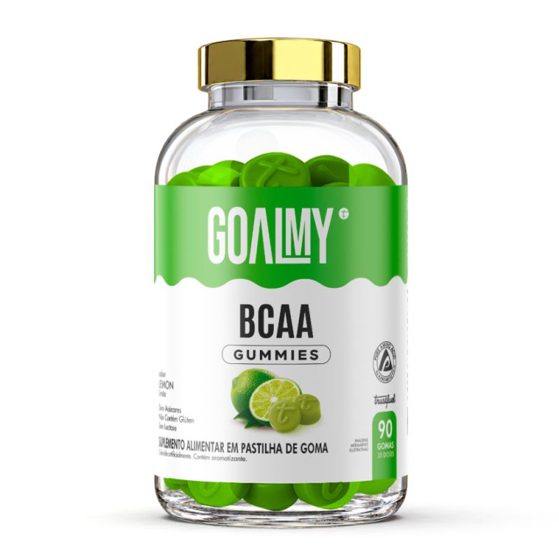 GOALMY GUMMIES BCAA - LEMON - 90 GOMAS