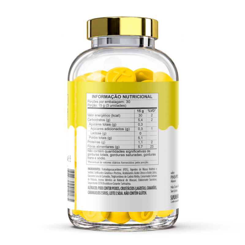 GOALMY GUMMIES PREBIOTIC - PINEAPPLE - 90 GOMAS
