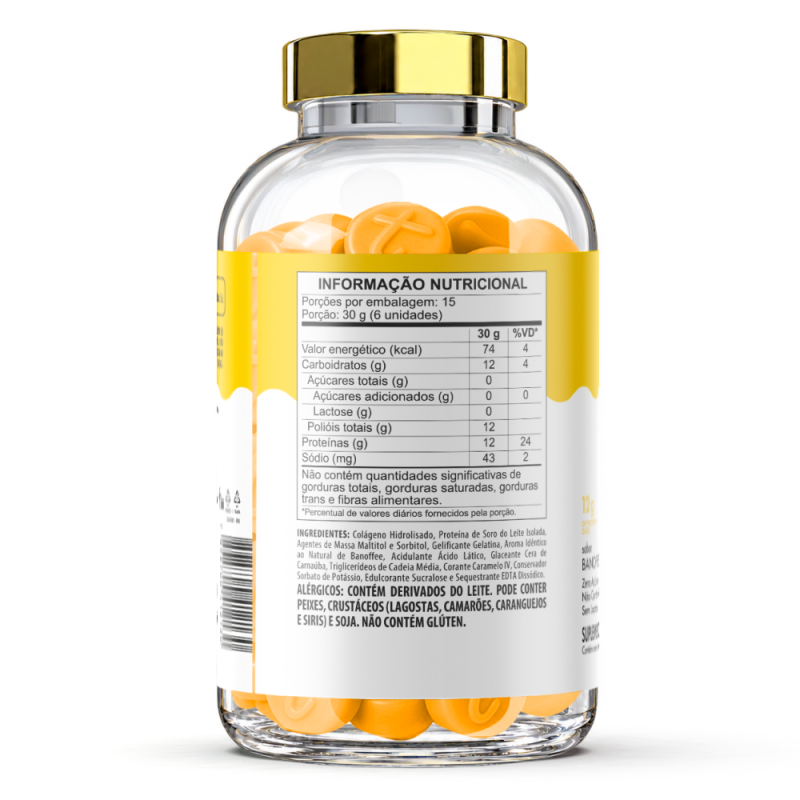 GOALMY GUMMIES PROTEIN - BANOFFE - 90 GOMAS