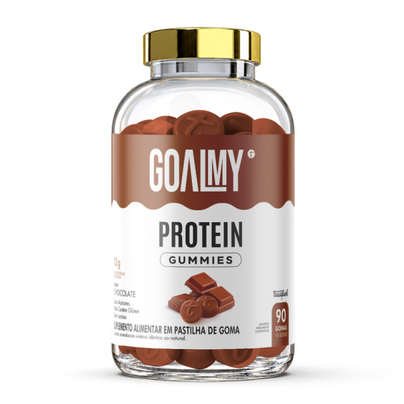 GOALMY GUMMIES PROTEIN - CHOCOLATE - 90 GOMAS