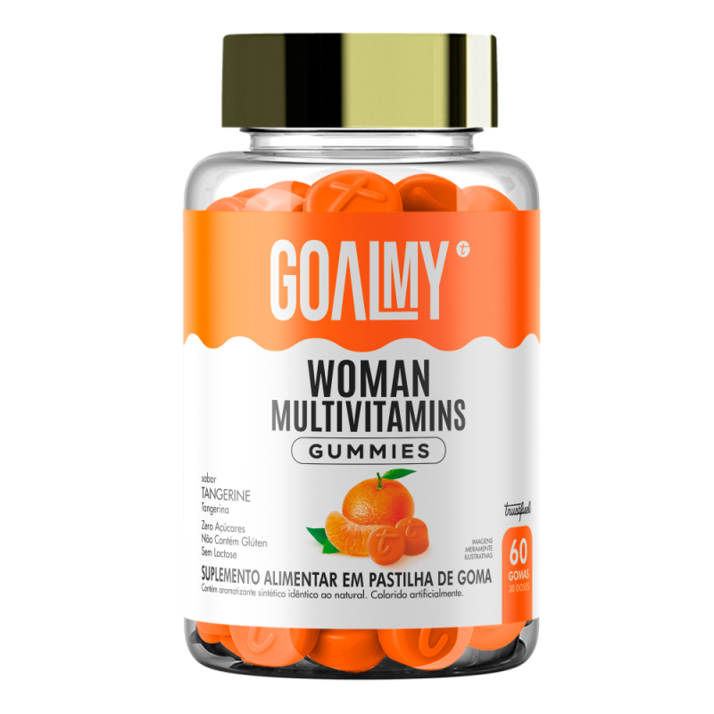 GOALMY GUMMIES WOMAN MULTIVITAMINS - TANGERINE - 60 GOMAS GOALMY GUMMIES WOMAN MULTIVITAMINS - TANGERINE - 60 GOMAS