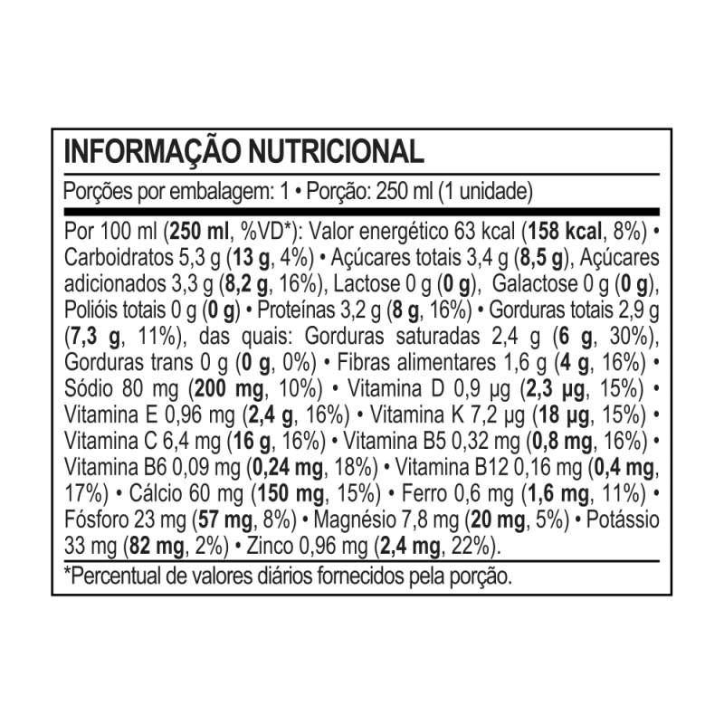 SHAKE KIDS GROWTH - VIDA VEG + TRUSTFUEL - MORANGO 250ML