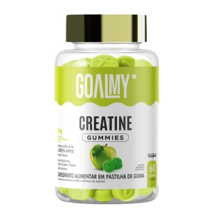 CREATINA EM GOMAS - GOALMY GUMMIES CREATINE - GREEN APPLE - 60 un CREATINA EM GOMAS - GOALMY GUMMIES CREATINE - GREEN APPLE - 60 un