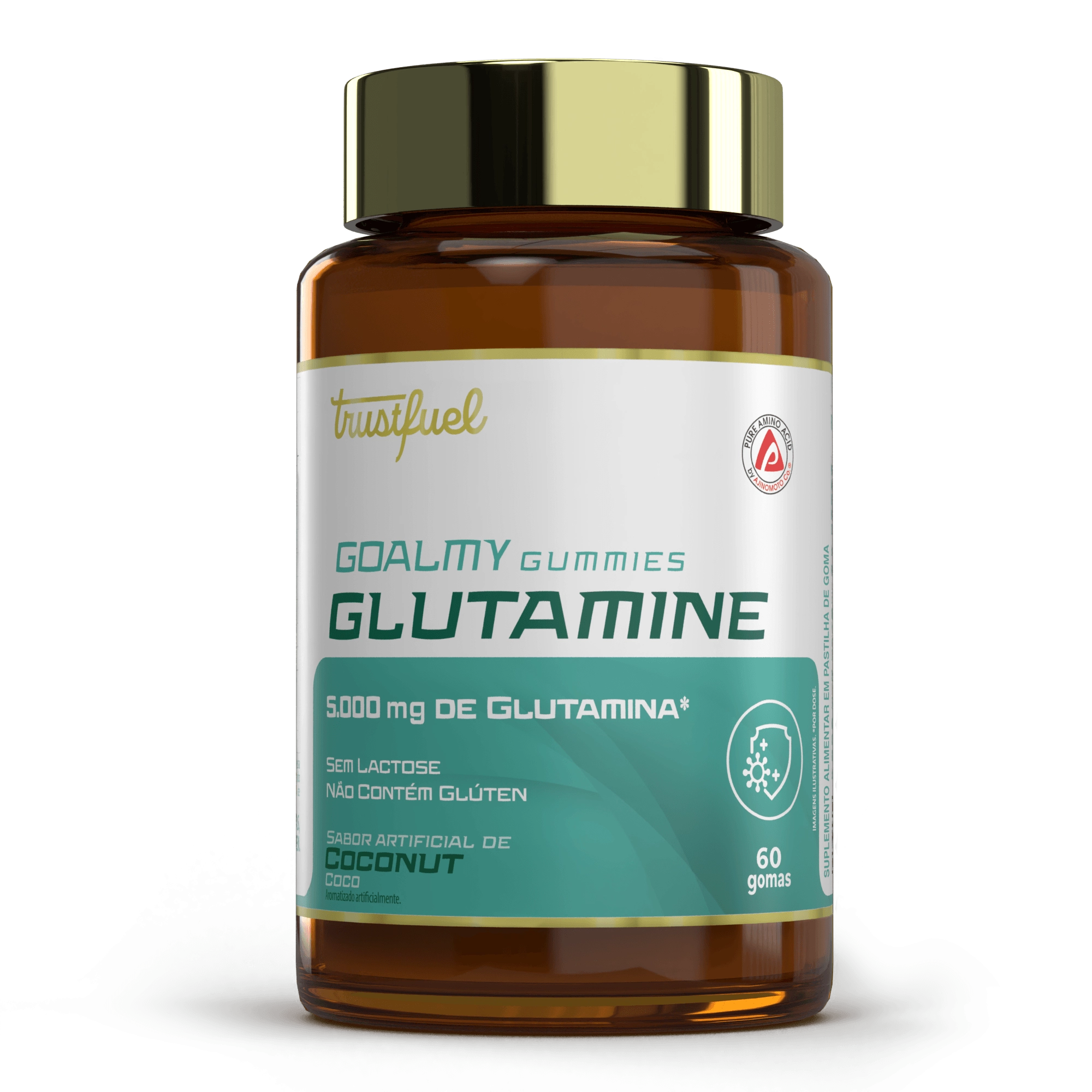 GOALMY GUMMIES GLUTAMINE - COCONUT - 60 GOMAS GOALMY GUMMIES GLUTAMINE - COCONUT - 60 GOMAS