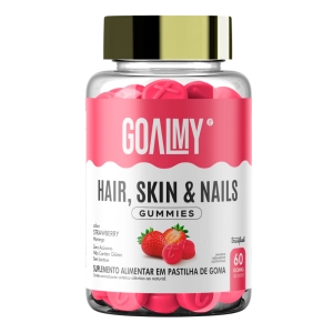 GOALMY GUMMIES HAIR, SKIN AND NAILS - STRAWBERRY - 60 GOMAS GOALMY GUMMIES HAIR, SKIN AND NAILS - STRAWBERRY - 60 GOMAS