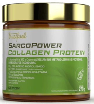 SARCOPOWER COLLAGEN PROTEIN - LEMON - 270G SARCOPOWER COLLAGEN PROTEIN - LEMON - 270G